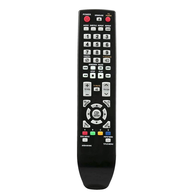 Beyution AK59-00104K Replacement Remote Control Fit for Samsung Blu-Ray DVD Player BD-P1590 BD-P1590C BD-P1600 BD-P3600 BD-P4600 BD-P1590/1600 BDP3600 BDP-1590 BDP1602 BD-P1600/XAA BD-P1650 BD-P1600A - Image 1